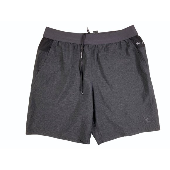 Spyder Boys XL Active ProWB Stretch Shorts Elastic Waistband Black - Picture 1 of 11